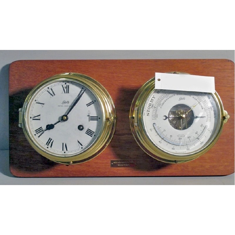 Ship Clock/Barometer AWC-50