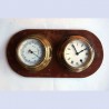 Ship Clock/Barometer AWC-136