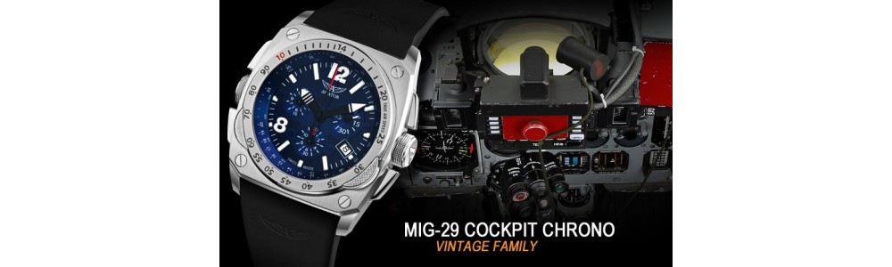 MIG 29 COCKPIT CHRONO